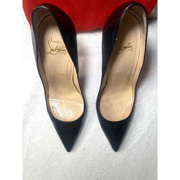Christian Louboutin Pigalle 100 mm Pumps - Nappa leather - Black - W sz 37EU/7